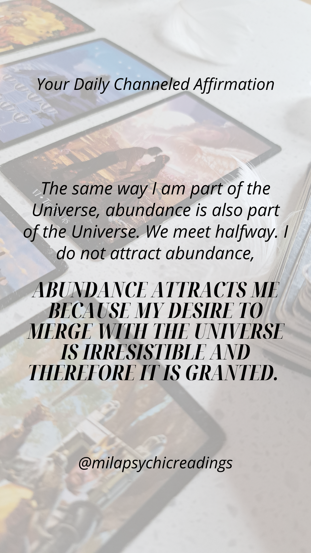 30 Channeled Personal Affirmations & Statements