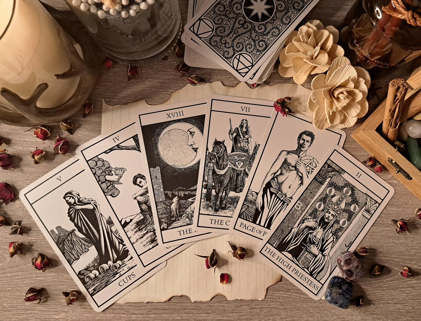 Short Spiritual Tarot Reading - 9 Card Spread