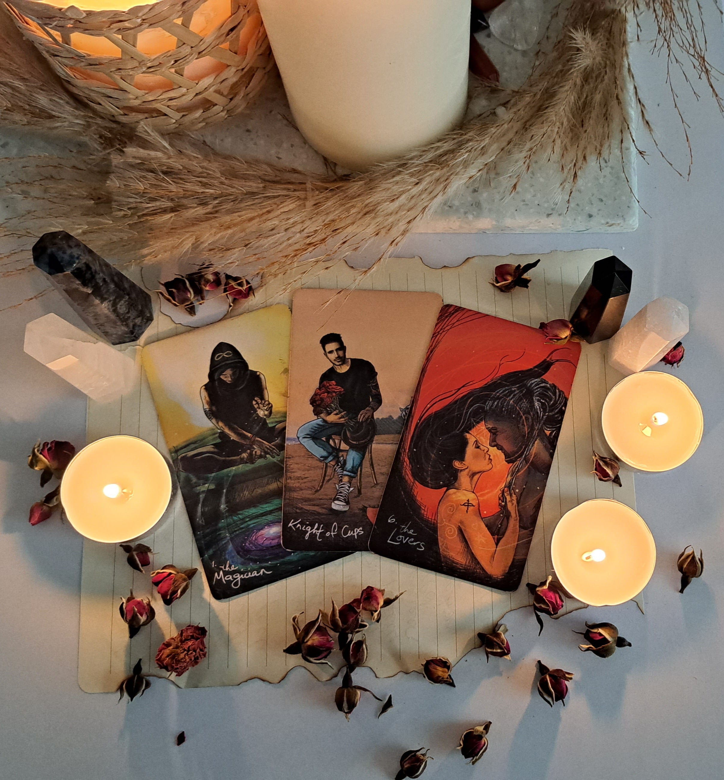 30 Minute Tarot Reading store - Insight into love, career, family, and more.