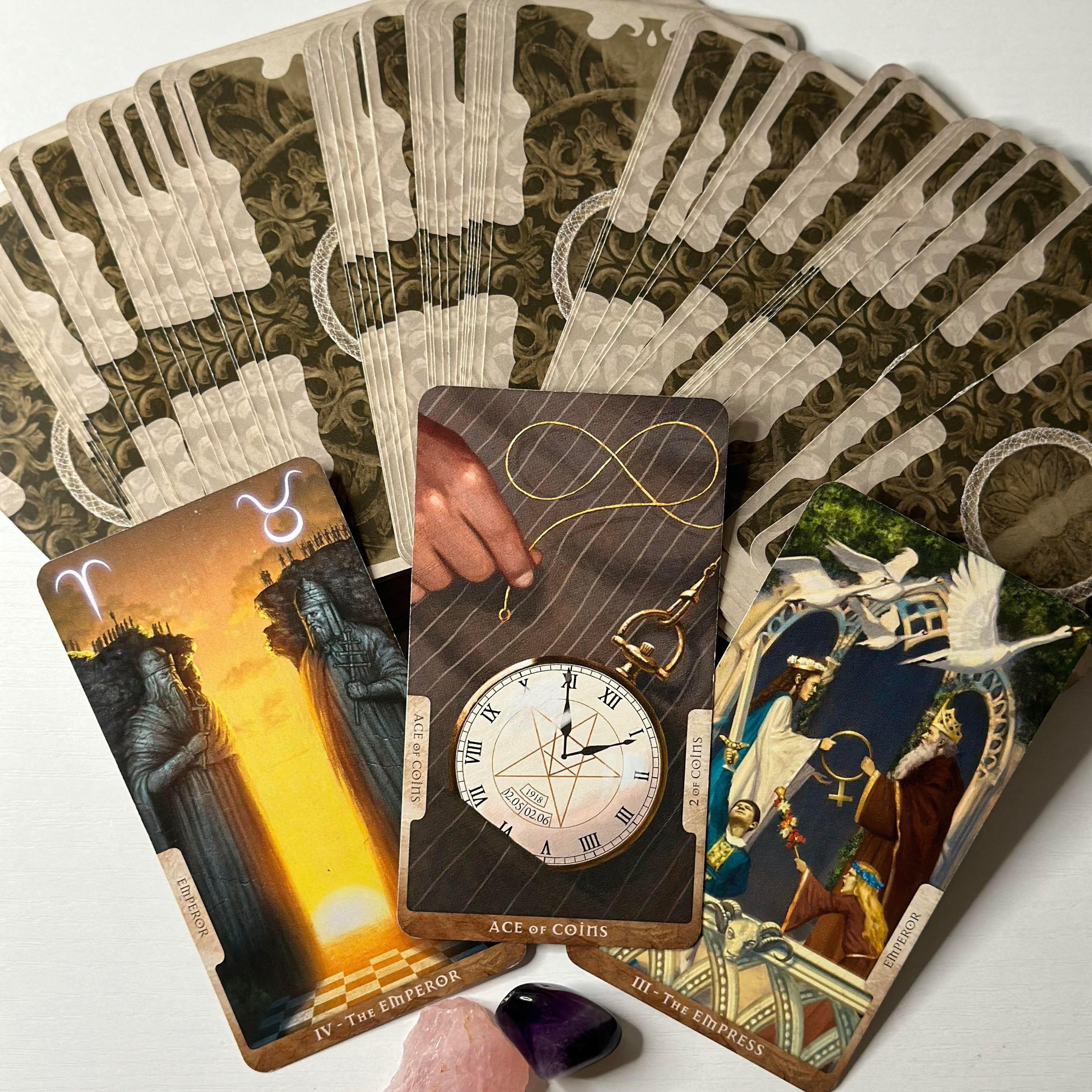 Emergency Phone selling Tarot Reading